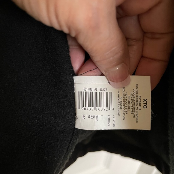 Free Country Water Resistant Black Jacket - Picture 12 of 13